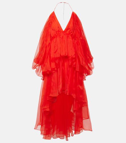 Natura gathered silk organza midi dress - Zimmermann - Modalova