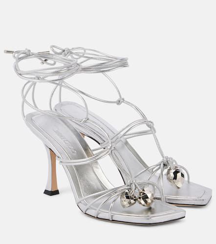 Jemma 90 metallic leather sandals - Jimmy Choo - Modalova