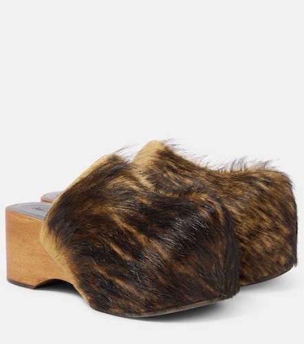 Zuecos de pelo de becerro - Acne Studios - Modalova