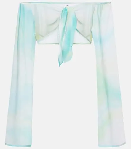 Grace semi-sheer off-shoulder top - Bananhot - Modalova