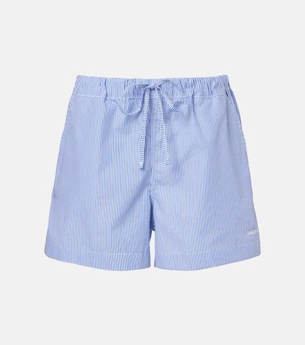 Shorts in popeline di cotone a righe - Hunza G - Modalova