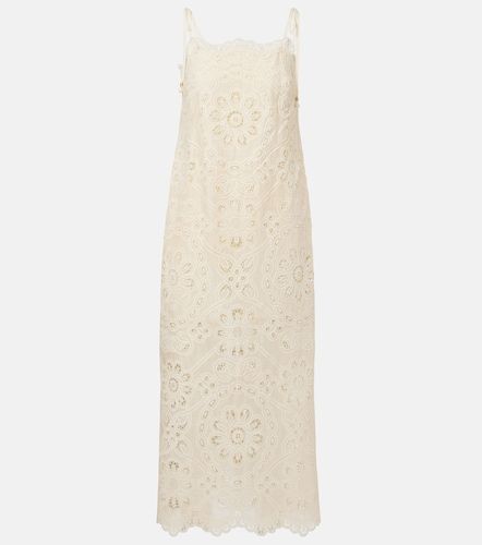 Abito midi Rhiannon in cotone con ricamo - Zimmermann - Modalova