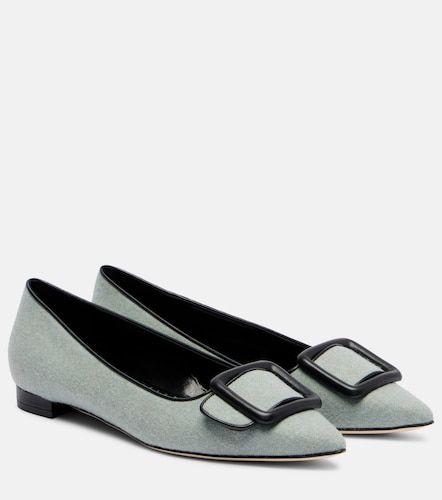 Bailarinas Maysale con hebilla - Manolo Blahnik - Modalova
