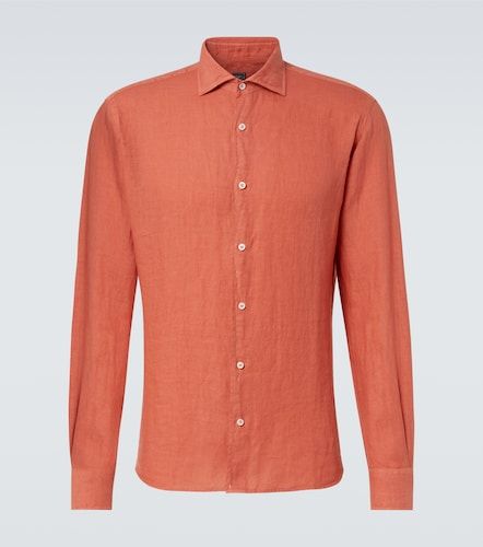 Fedeli Camisa Oxford de lino - Fedeli - Modalova