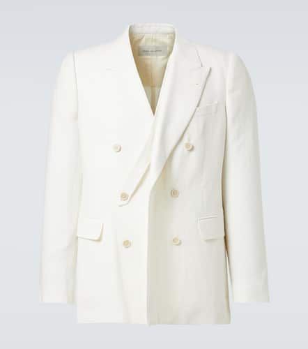 Linen, wool, silk, and cashmere blazer - Dries Van Noten - Modalova