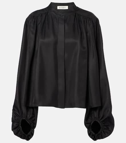 Rhe Pleated silk blouse - Rohe - Modalova