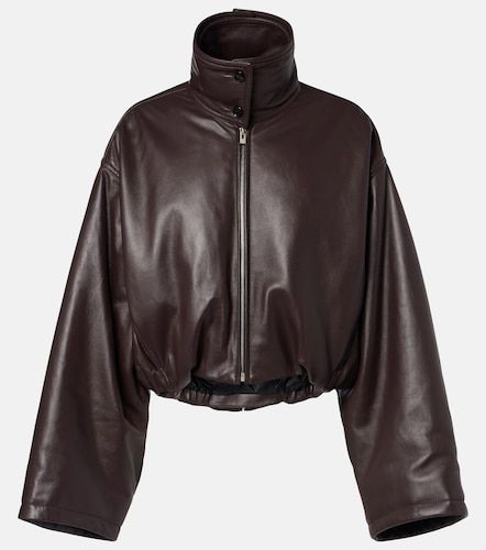 Alaïa Bomberjacke aus Leder - Alaia - Modalova