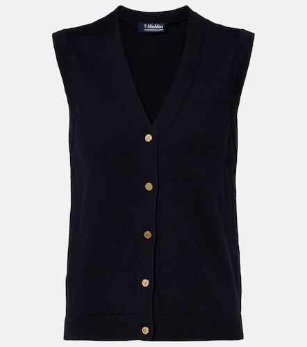 S Max Mara Gilet in cotone e seta - 'S Max Mara - Modalova