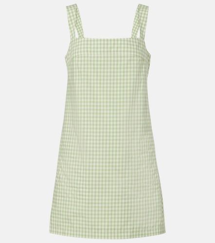 Sloan gingham cotton-blend minidress - Simkhai - Modalova