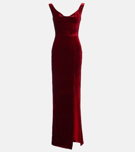 Abito lungo in velluto - Roland Mouret - Modalova