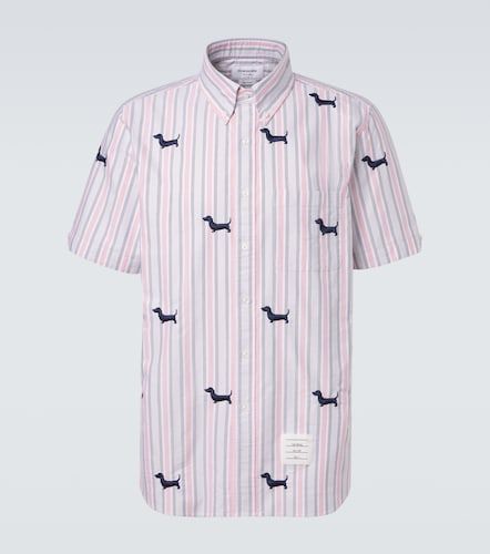 Camicia in cotone a righe - Thom Browne - Modalova