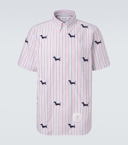 Thom Browne Striped cotton shirt - Thom Browne - Modalova