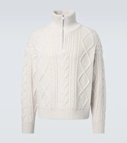 Pullover in lana e cashmere a trecce - Frame - Modalova
