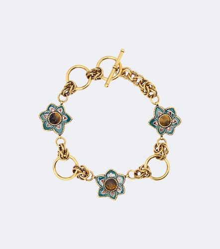 Etro Collana a catena floreale - Etro - Modalova
