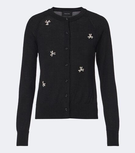 Cardigan in lana e seta - Simone Rocha - Modalova