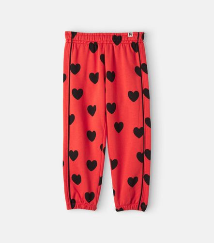 Pantalones deportivos Hearts de jersey de algodón - Mini Rodini - Modalova