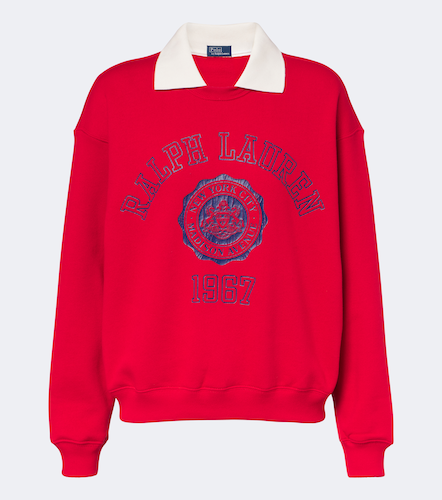 Sudadera de mezcla de algodón estampada - Polo Ralph Lauren - Modalova