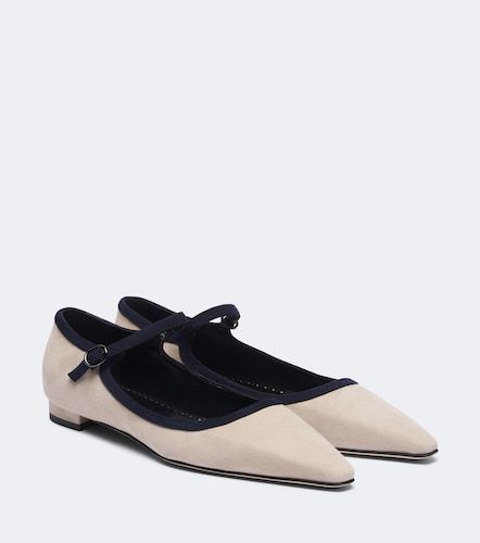 Bailarinas Perdiccamod de ante - Manolo Blahnik - Modalova