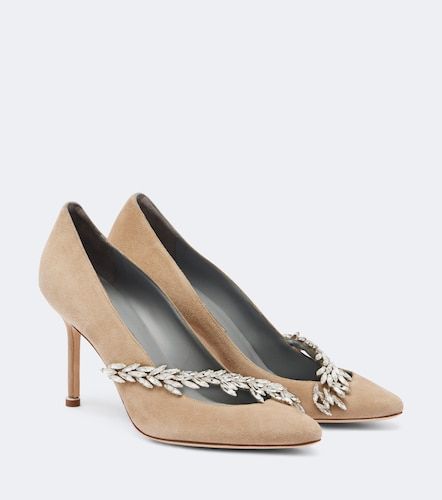 X Manolo Blahnik suede pumps - Balenciaga - Modalova