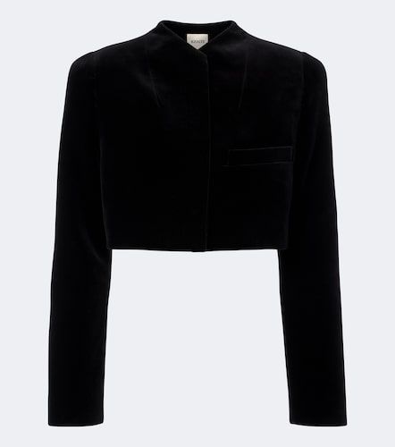Cropped-Jacke Samo aus Baumwollsamt - Khaite - Modalova