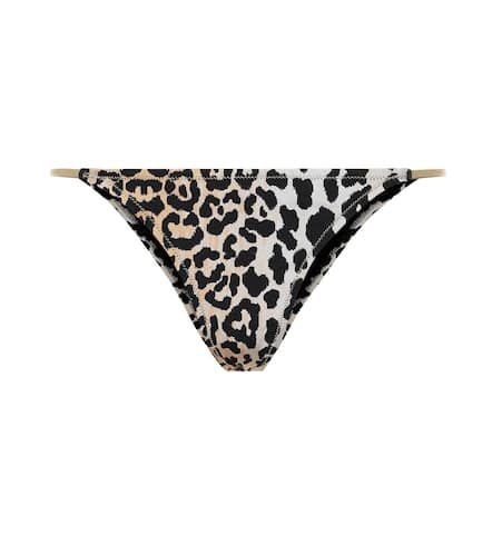 Hawn leopard-print bikini bottoms - Reina Olga - Modalova