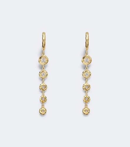 Charmed Micro Gabby 18kt earrings with diamonds - Octavia Elizabeth - Modalova