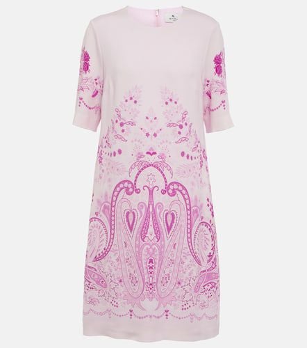 Etro Printed shift minidress - Etro - Modalova