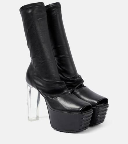 Minimal Grill Stretch 130 leather ankle boots - Rick Owens - Modalova