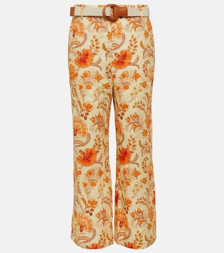 Pantaloni Junie in lino flared - Zimmermann - Modalova