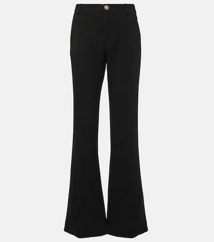 Virgin wool crÃªpe bootcut pants - Balmain - Modalova