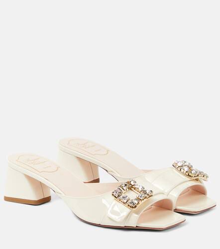 BikiViv embellished patent leather mules - Roger Vivier - Modalova