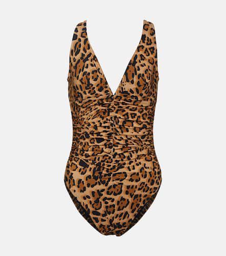 Printed V-neck swimsuit - Karla Colletto - Modalova