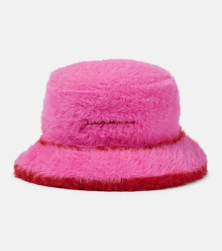Le Bob Neve faux fur bucket hat - Jacquemus - Modalova