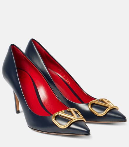 VLogo Signature leather pumps - Valentino Garavani - Modalova