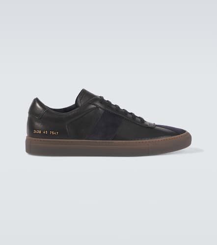 Tennis suede-trimmed leather sneakers - Common Projects - Modalova