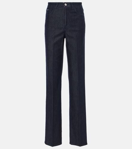 High-Rise Straight Jeans - Dolce&Gabbana - Modalova