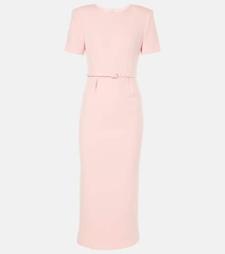 Vestido midi de crepé de lana - Roland Mouret - Modalova