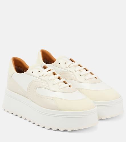 Zapatillas con plataforma Awake de ante - Clergerie - Modalova