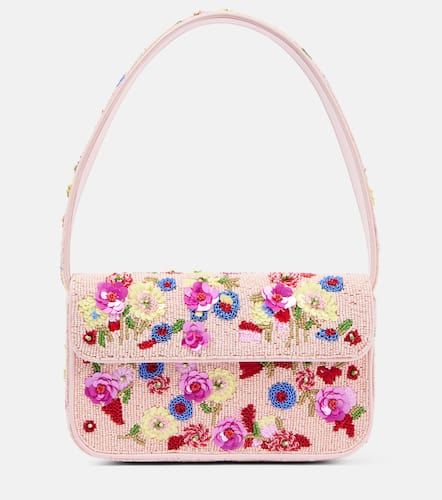 Tommy floral beaded shoulder bag - Staud - Modalova