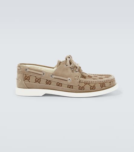 Gucci GG canvas boat shoes - Gucci - Modalova