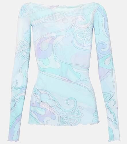 Pucci Orchidee mesh top - Pucci - Modalova