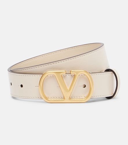 VLogo leather belt - Valentino Garavani - Modalova