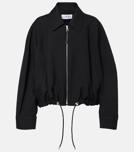 Loewe Herringbone wool blouson - Loewe - Modalova