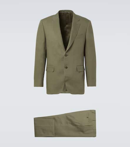 Canali Double-breasted linen suit - Canali - Modalova