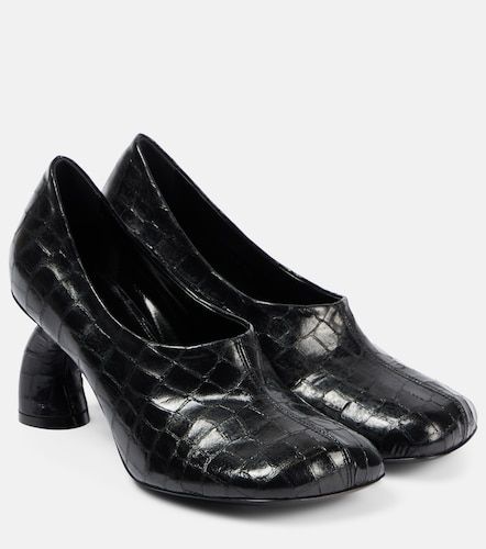 Pumps 75 in pelle metallizzata - Dries Van Noten - Modalova