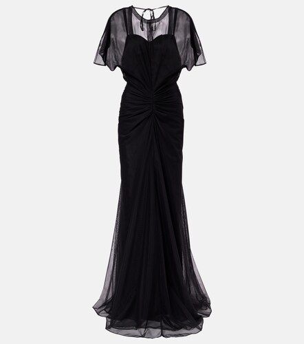 Abito lungo Bella in organza - Victoria Beckham - Modalova