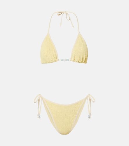 Hunza G Bikini Gina con perline - Hunza G - Modalova