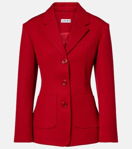 Loewe Wool-blend blazer - Loewe - Modalova
