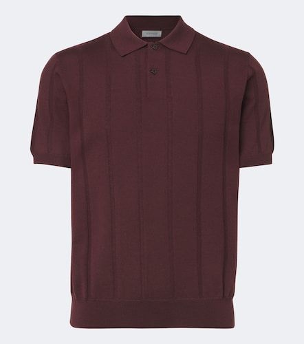 Canali Virgin wool polo shirt - Canali - Modalova