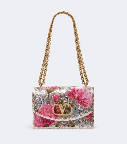 Borsa a spalla Vain Small con paillettes - Valentino Garavani - Modalova